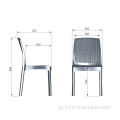 屋外の家具ダイニングラタンプラスチックケインプラスチック製の椅子